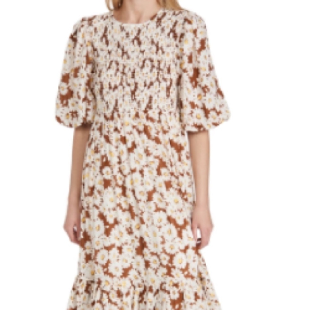 byTiMo Viscose Dobby Maxi Dress